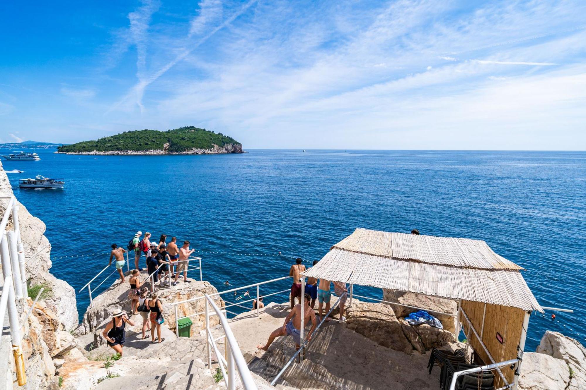 Lovely Holiday House Othello Next To The Buza Beach Dubrovnik Exteriör bild